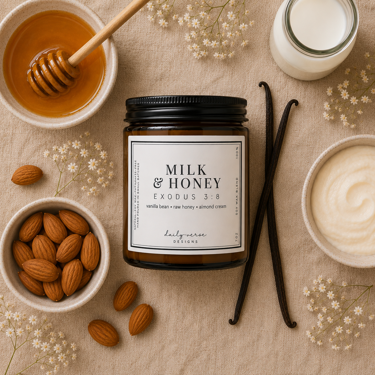 Milk & Honey Candle