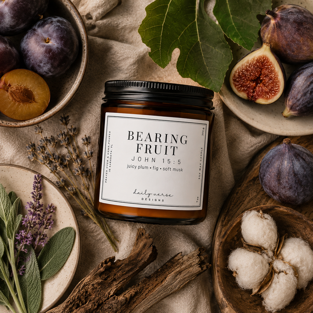 Bearing Fruit Candle