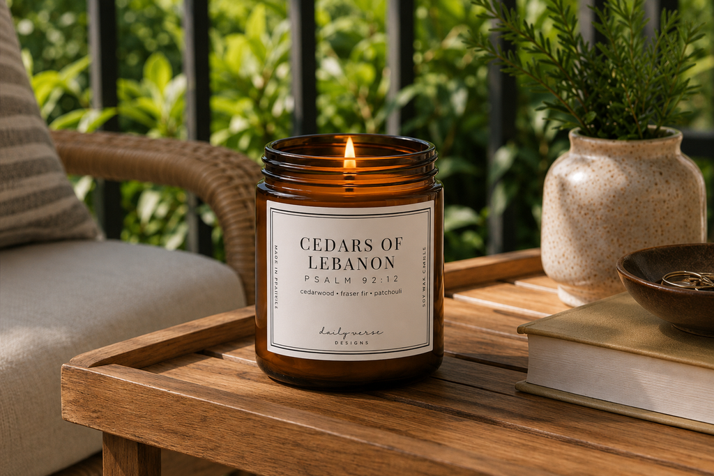 Cedars Of Lebanon Candle