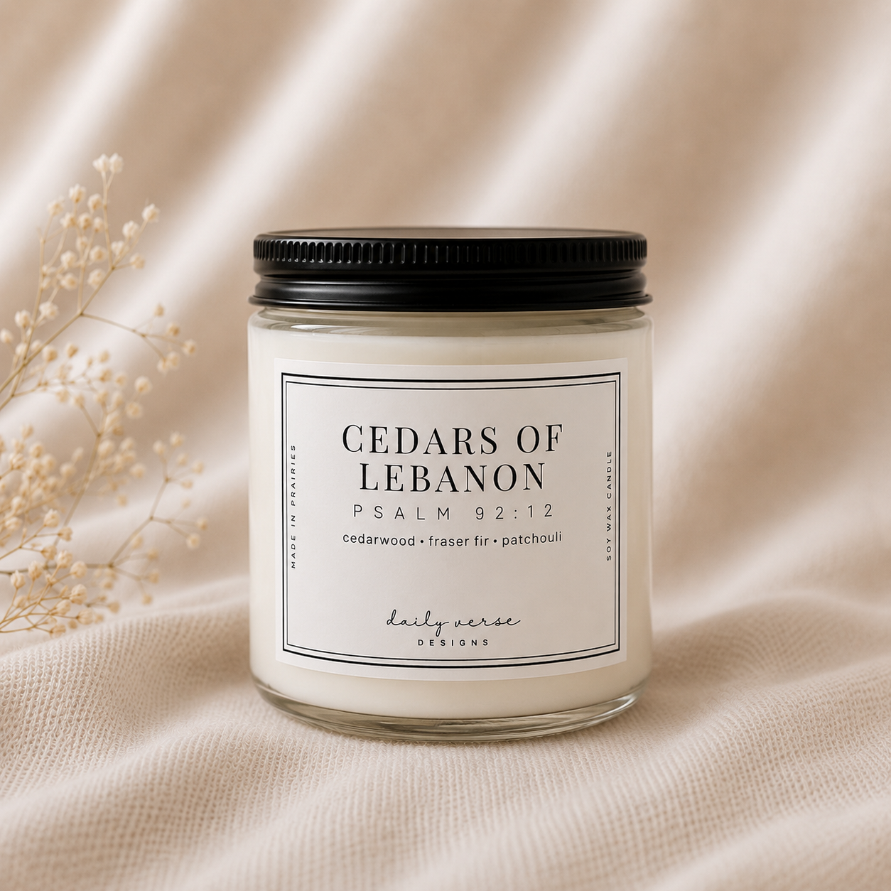 Cedars Of Lebanon Candle