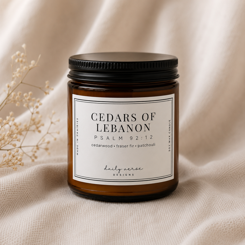 Cedars Of Lebanon Candle