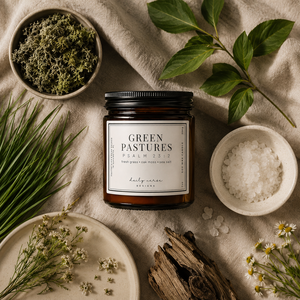 Green Pastures Candle