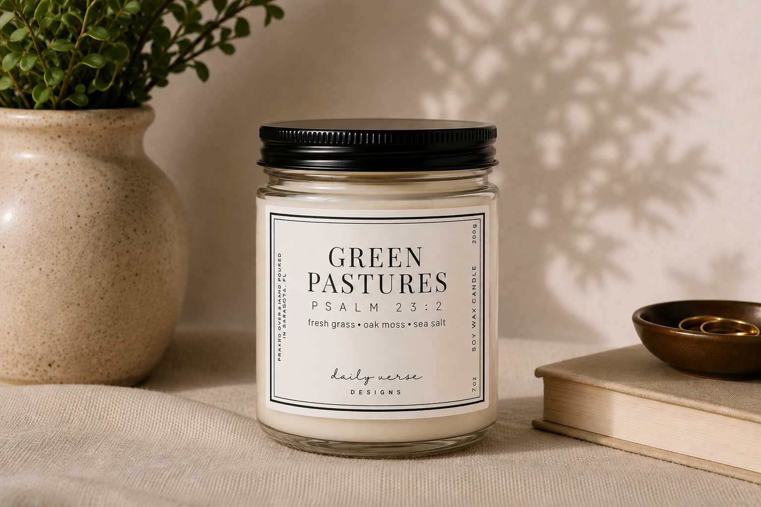 Green Pastures Candle