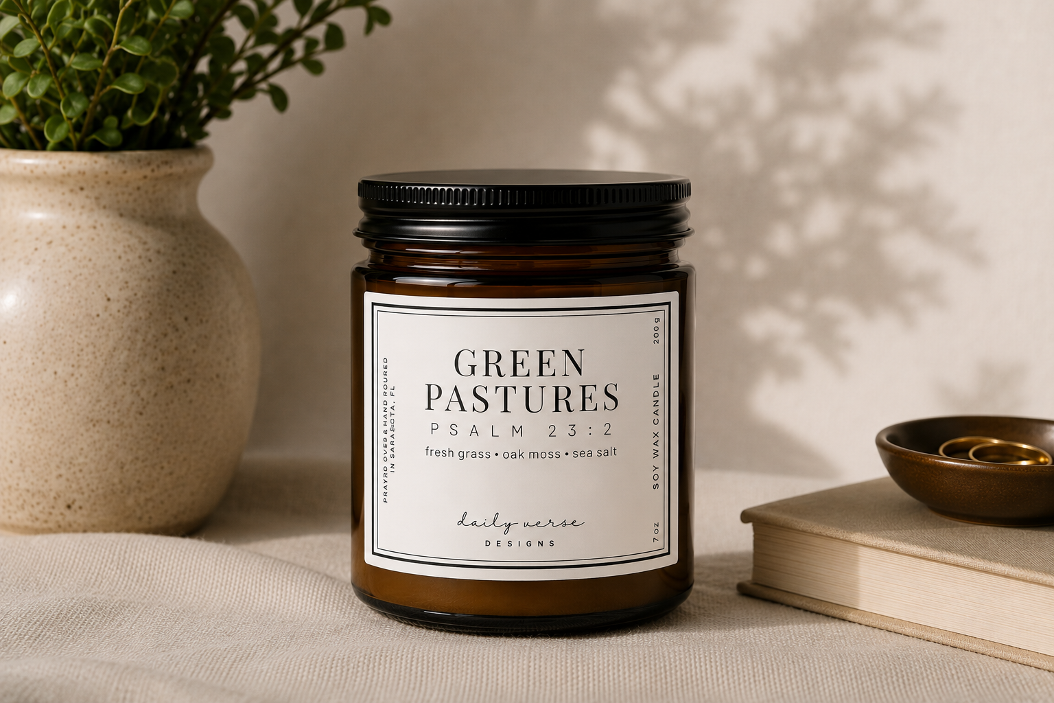 Green Pastures Candle
