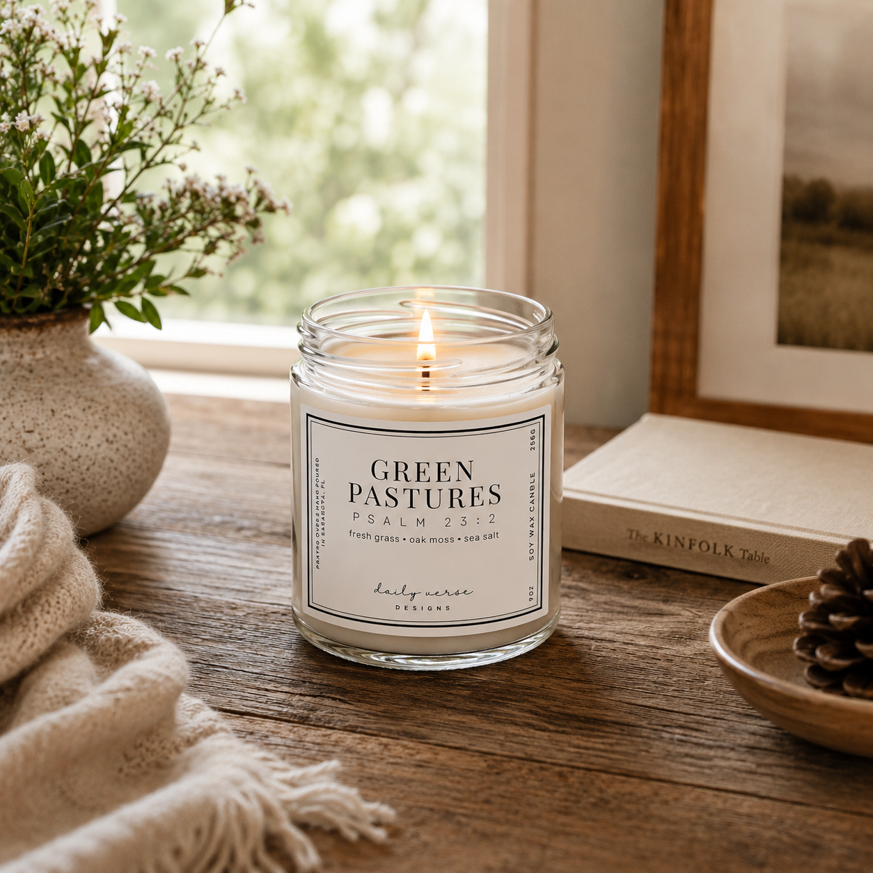 Green Pastures Candle