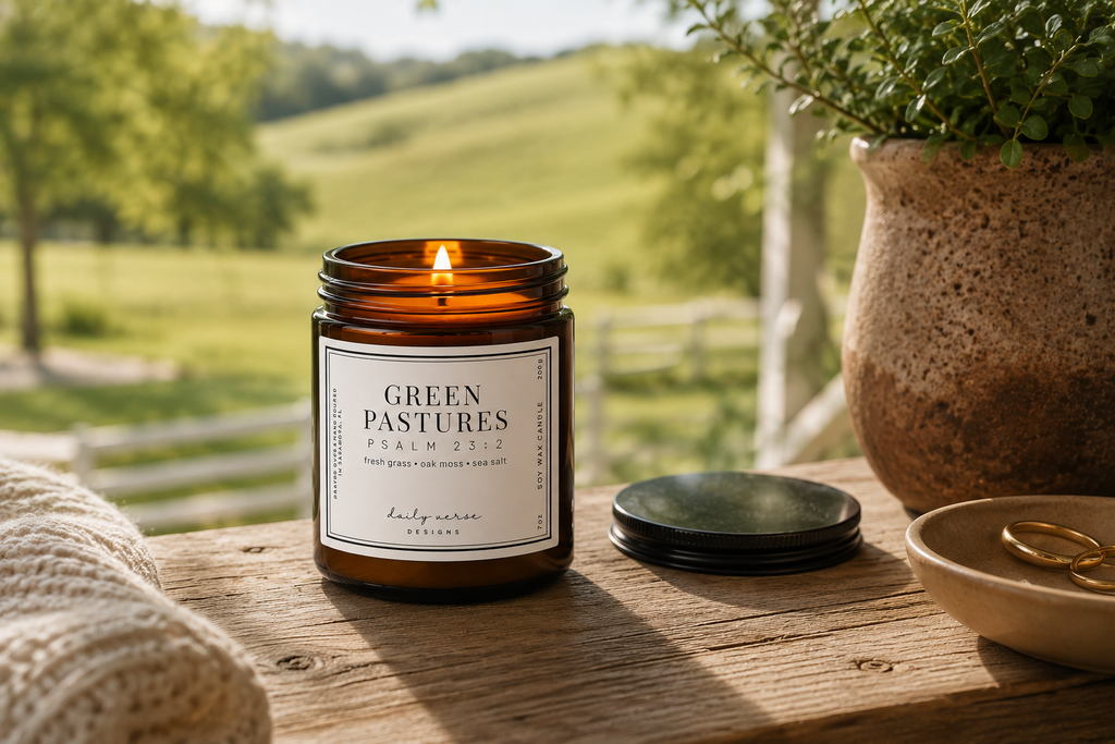 Green Pastures Candle